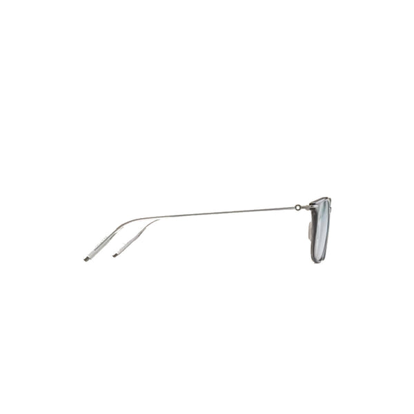 Lunettes de soleil carrées à monture grise injectée