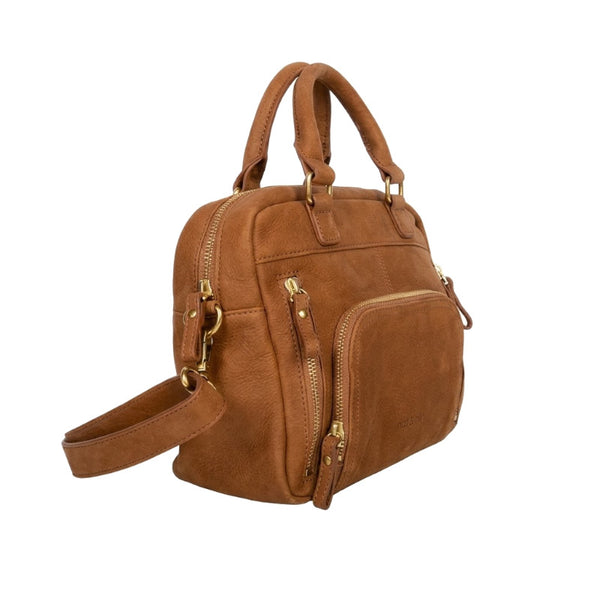 Sac à main en cuir grainé MINI MACY - Nat & Nin