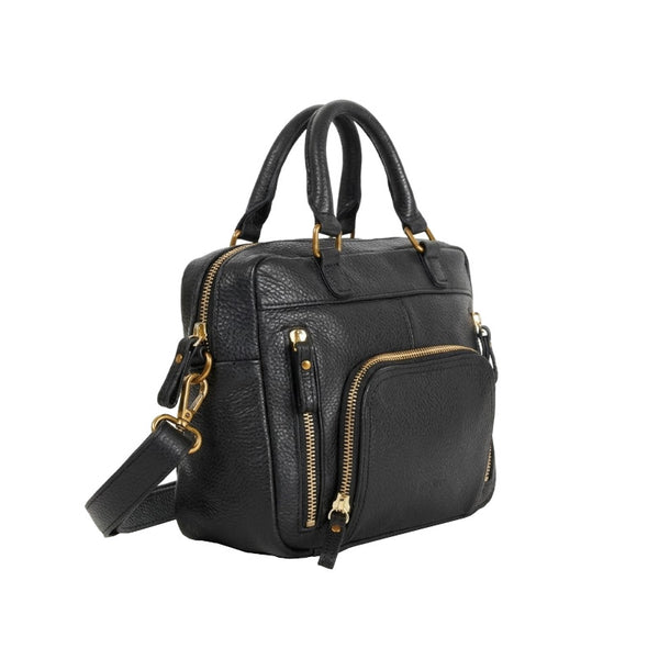 Sac à main en cuir grainé MINI MACY - Nat & Nin
