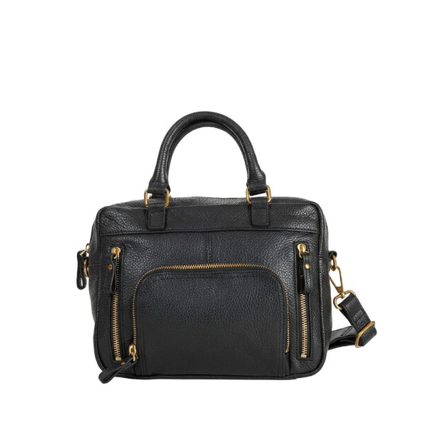 Sac à main en cuir grainé MINI MACY - Nat & Nin