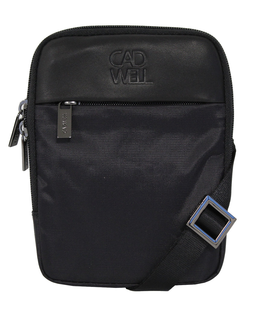 Mini Sacoche Cadwell Toile et Cuir