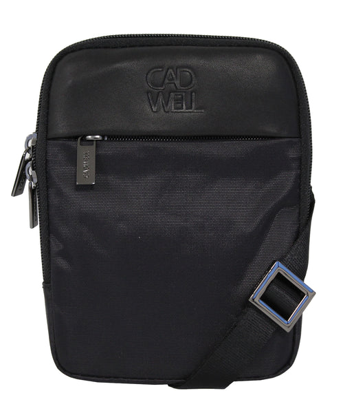 Mini Sacoche Cadwell Toile et Cuir