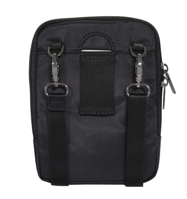 Mini Sacoche Cadwell Toile et Cuir