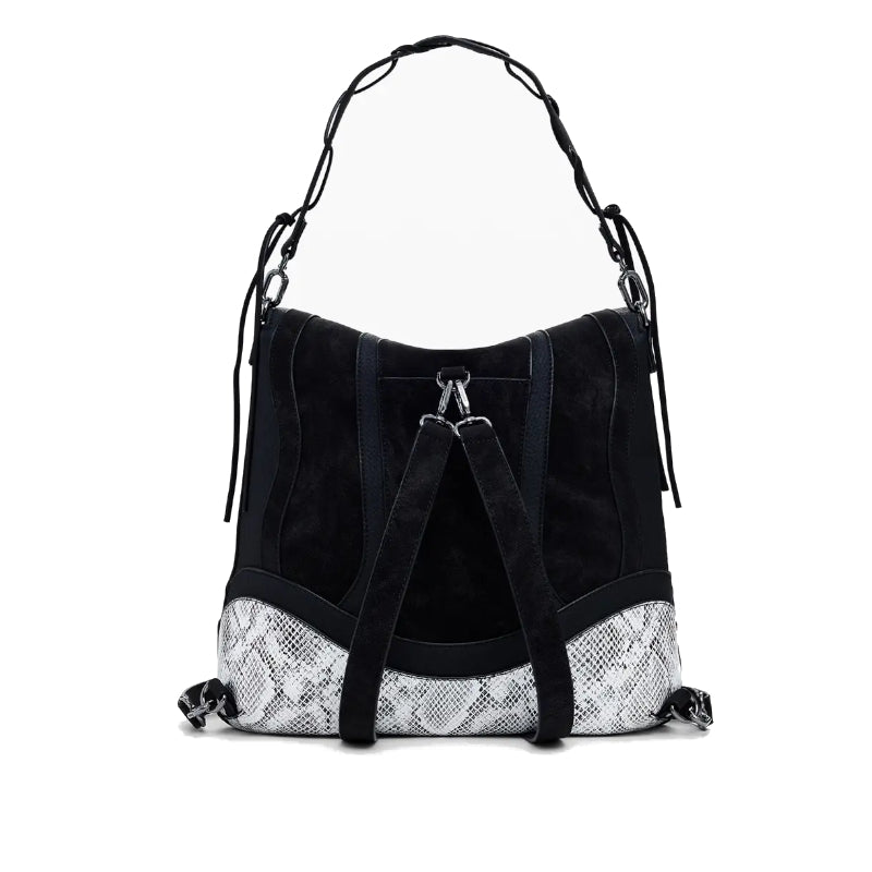 Mini sac à dos femme Snake Patch Jersey 2.0 - Desigual