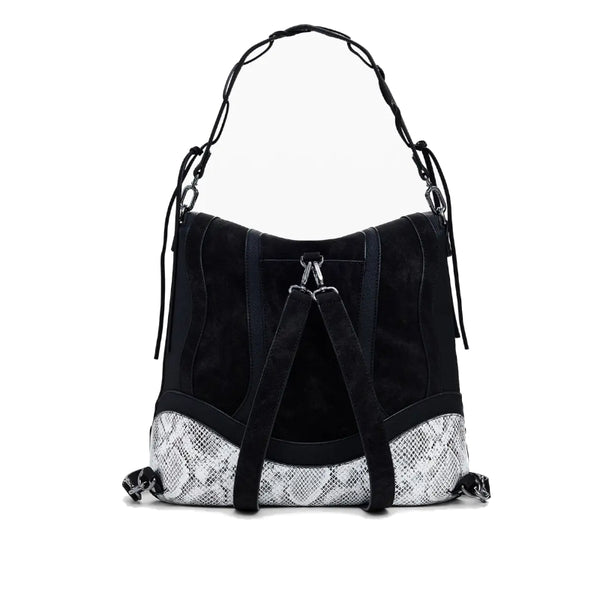 Mini sac à dos femme Snake Patch Jersey 2.0 - Desigual