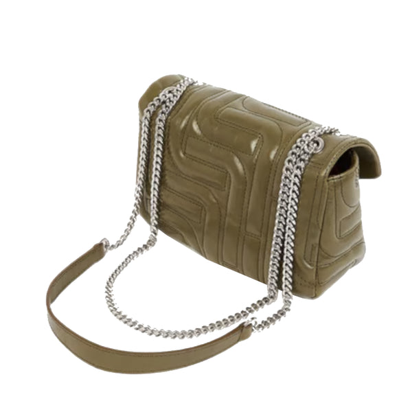 Mini sac besace Midi Minuit S matelassé de Lancel