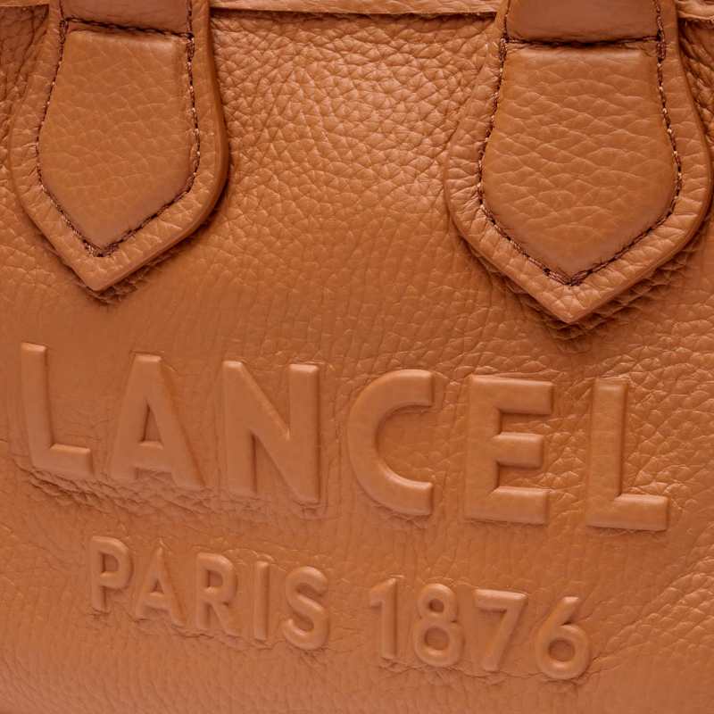 Mini sac cabas zippé de Lancel