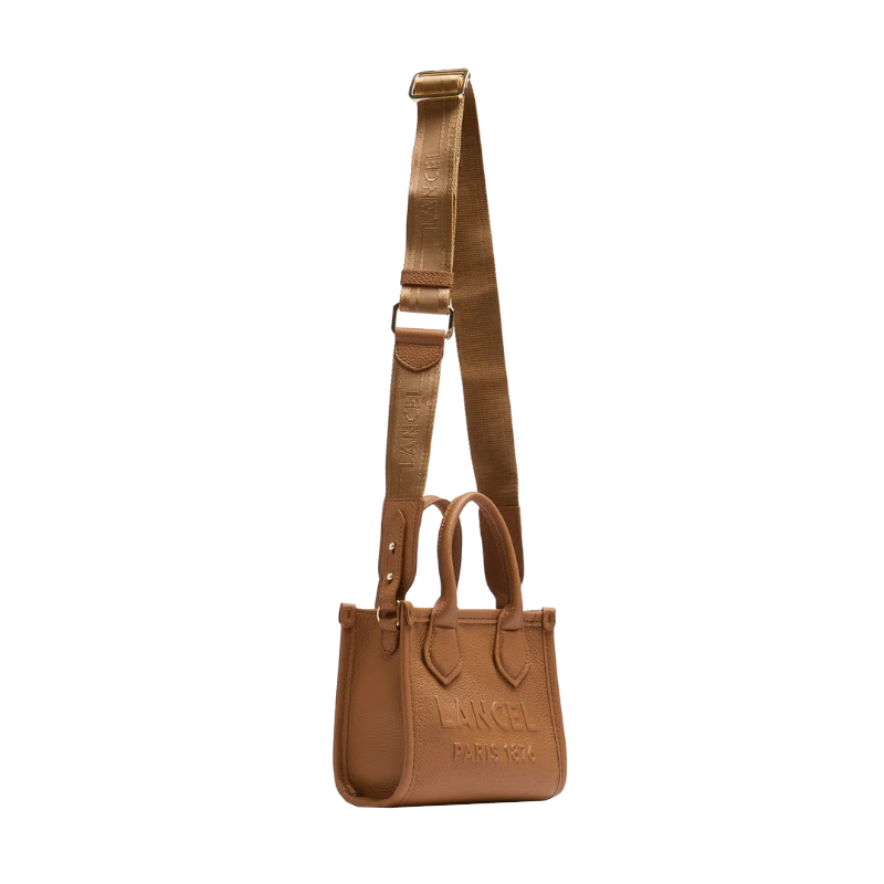 Mini sac cabas zippé de Lancel