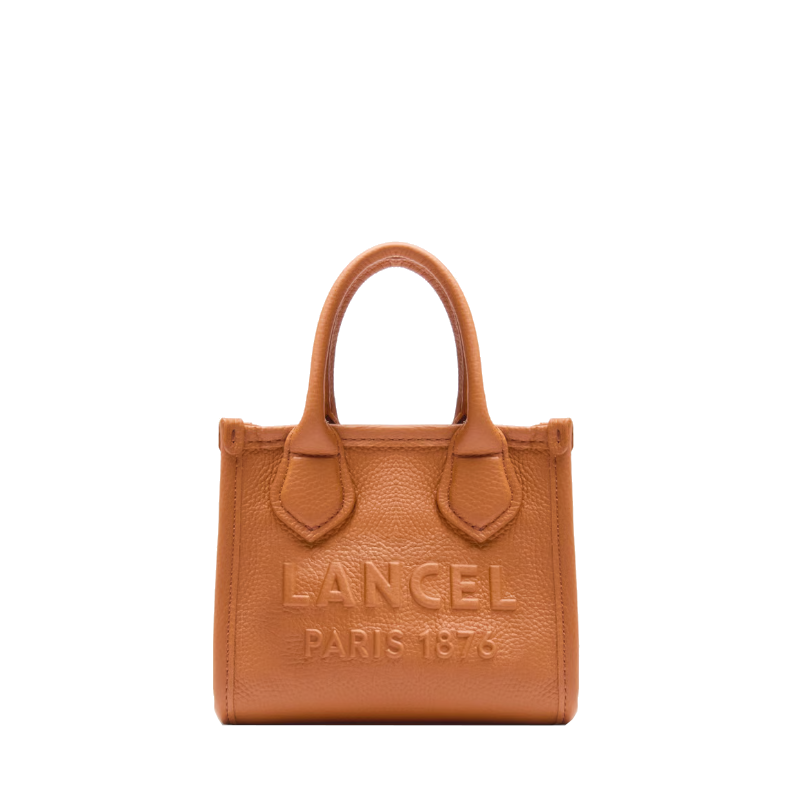 Mini sac cabas zippé de Lancel