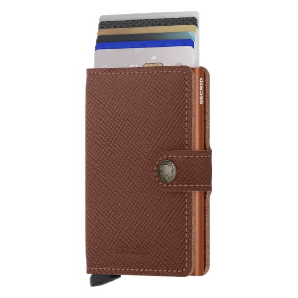 Miniwallet Saffiano Caramel