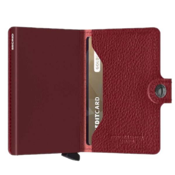 Miniwallet Veg Rosso Bordeaux