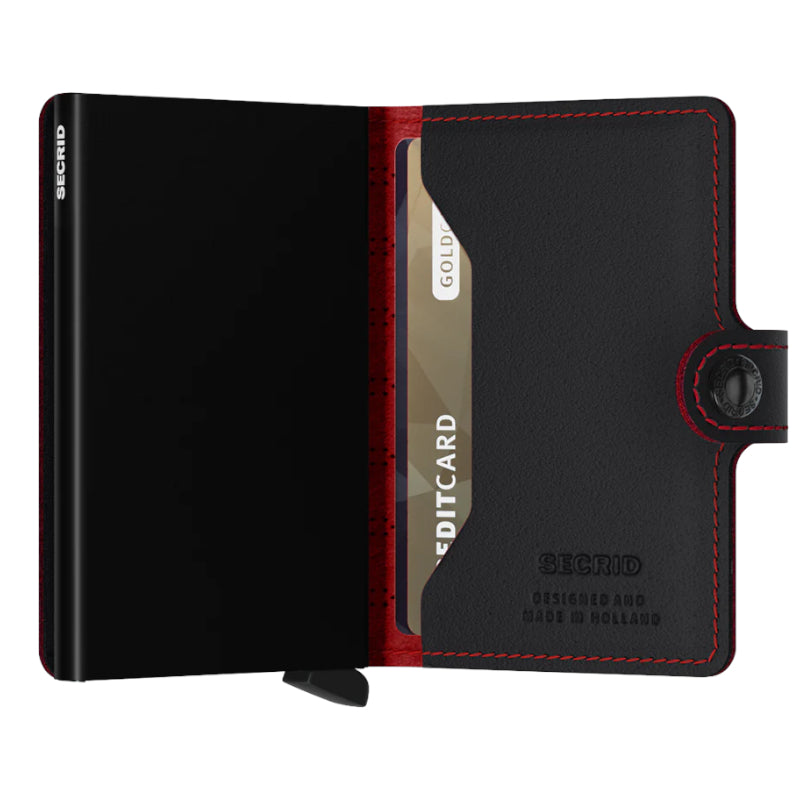 Miniwallet Vintage Fuel Black-Red