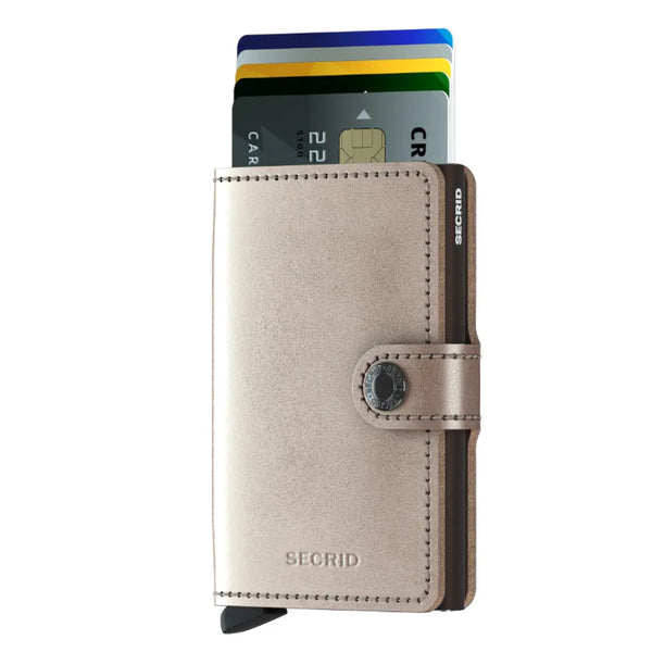 Miniwallet Vintage Metallic Bronze