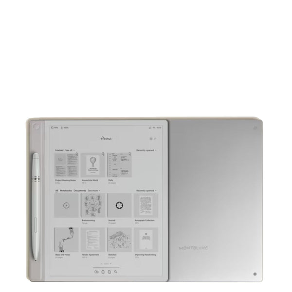 Montblanc Digital Paper couleur gris froid
