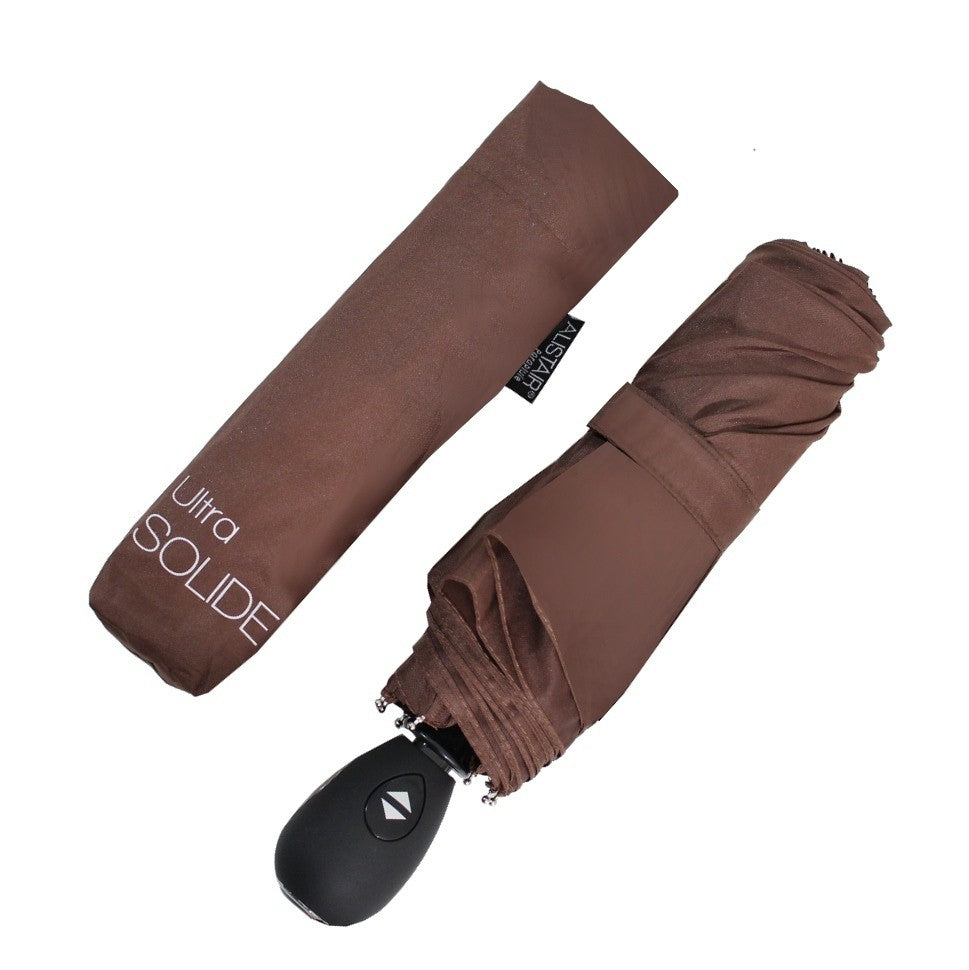 Parapluie automatique compact et résistant - Anti vent et retournement - ALISTAIR - Marque française garantie 1 an