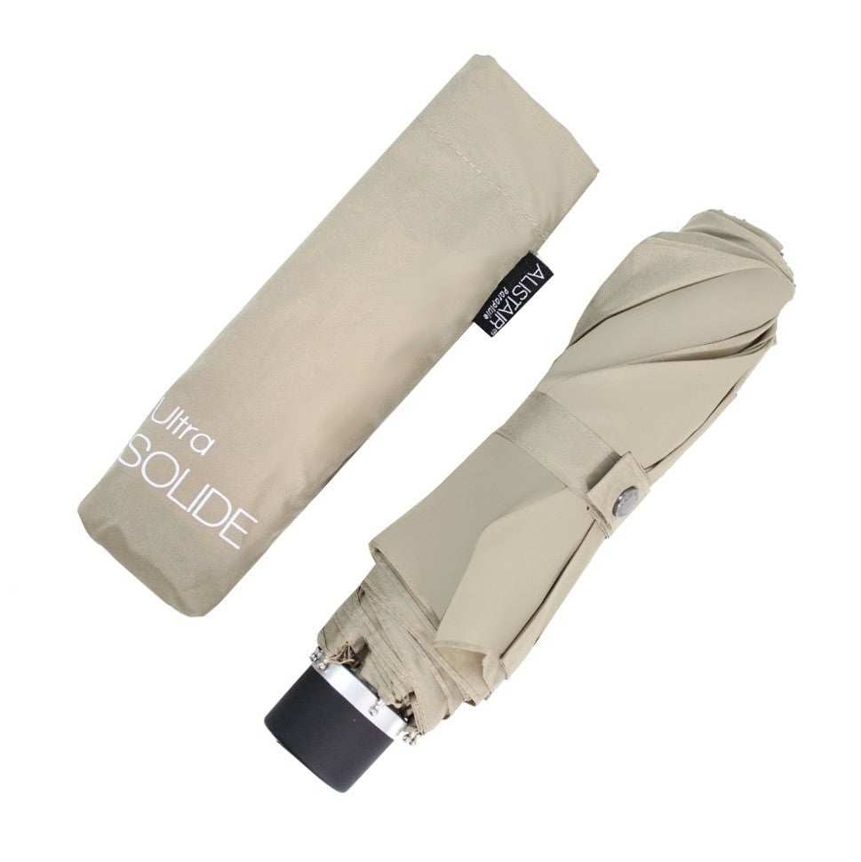 Parapluie ultra compact et résistant - Anti vent et retournement - ALISTAIR - Marque française garantie 1 an
