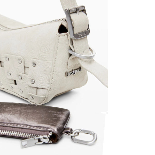 Petit sac baguette Patch clouté - Desigual
