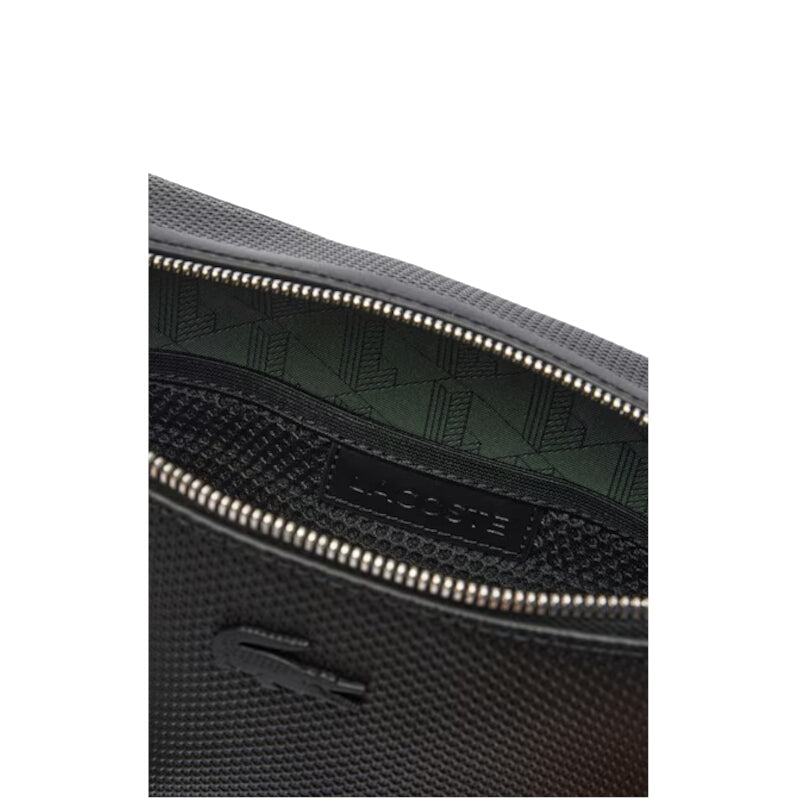 Petit sac reporter Chantaco en cuir - Lacoste