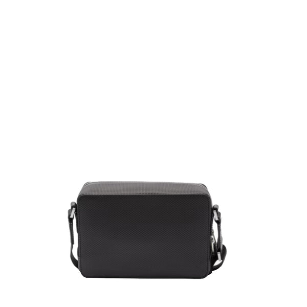 Petit sac reporter Chantaco en cuir - Lacoste