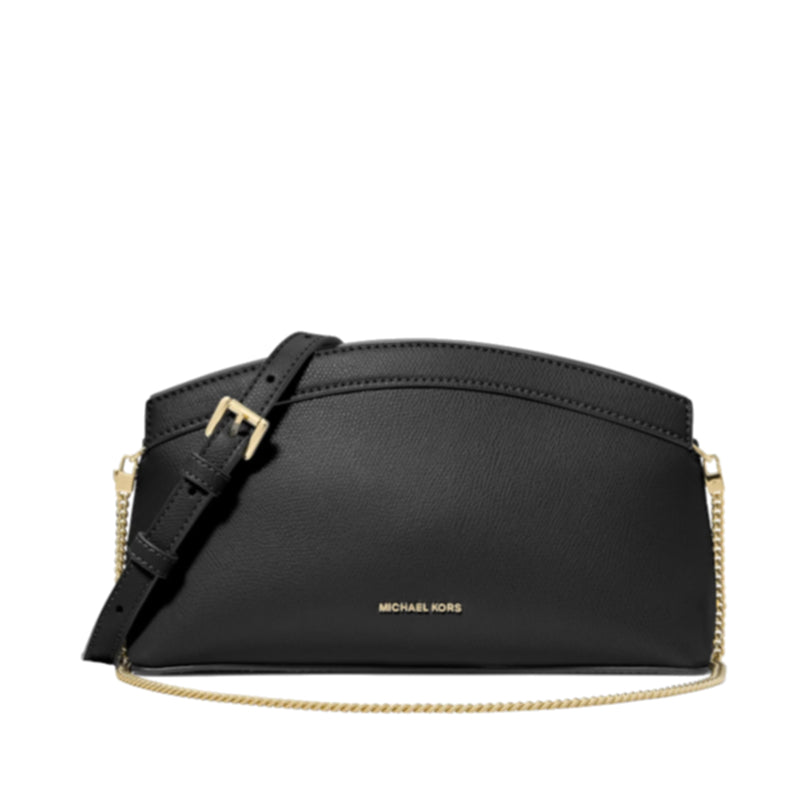 Pochette convertible en cuir Athena Small Michael Kors