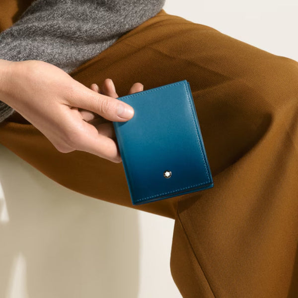 Porte-cartes 4cc en cuir Montblanc Meisterstück
