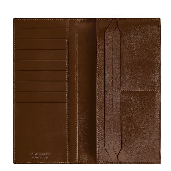 Portefeuille long 14cc avec compartiment zippé Montblanc Meisterstück Sfumato