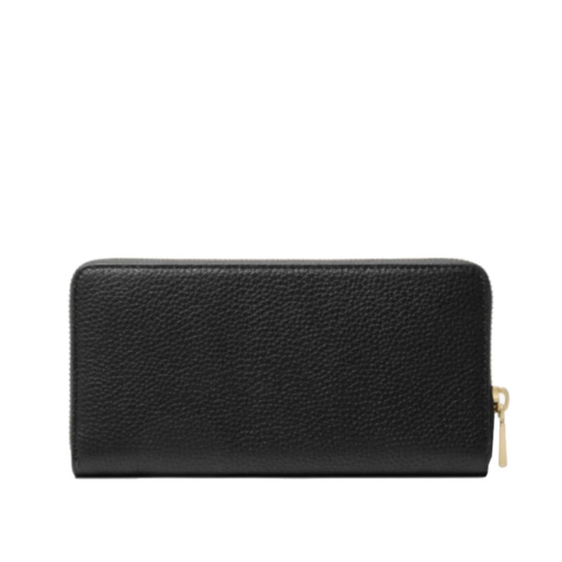 Portefeuille Jet Set grand format en cuir grainé Michael Kors