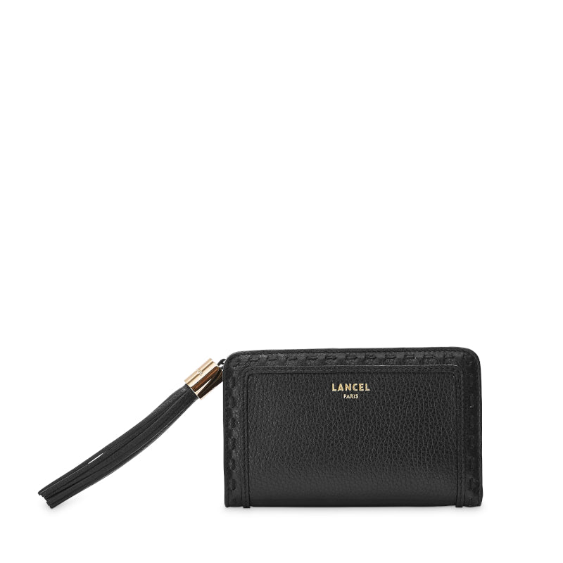 Portefeuille zippé compact rectangulaire Premier Flirt de Lancel