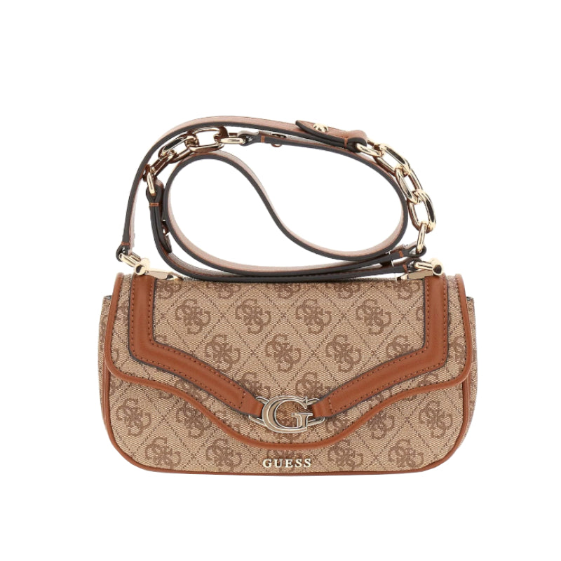 Sac à bandoulière Latte Logo Guess