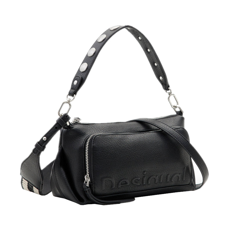 Sac à bandoulière demi-logo Desigual