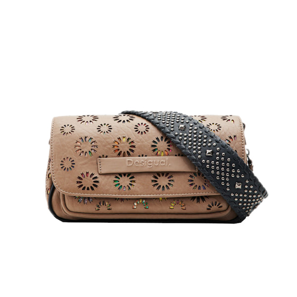Sac à bandoulière moyen estampé Desigual
