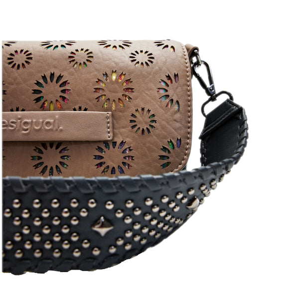 Sac à bandoulière moyen estampé Desigual