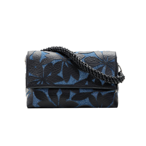 Sac à bandoulière moyen fleurs estampées Desigual