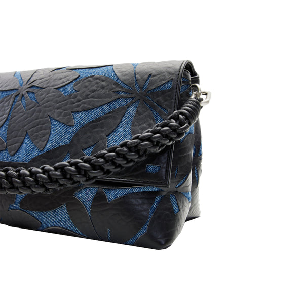 Sac à bandoulière moyen fleurs estampées Desigual