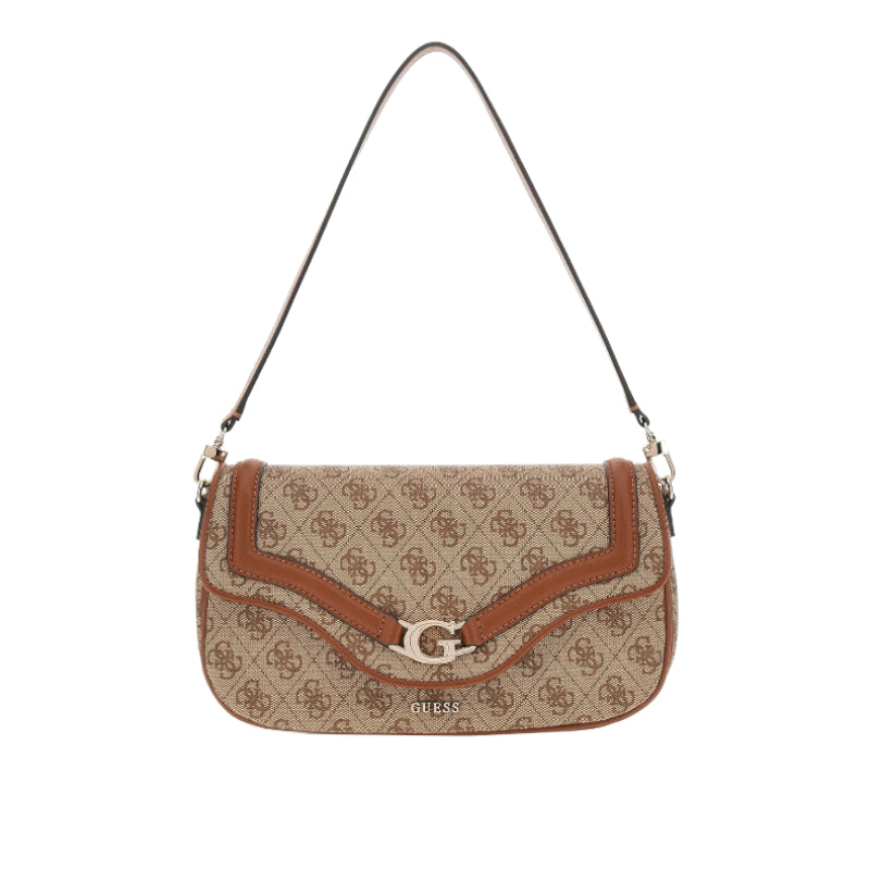 Sac à bandoulière Latte Logo Guess