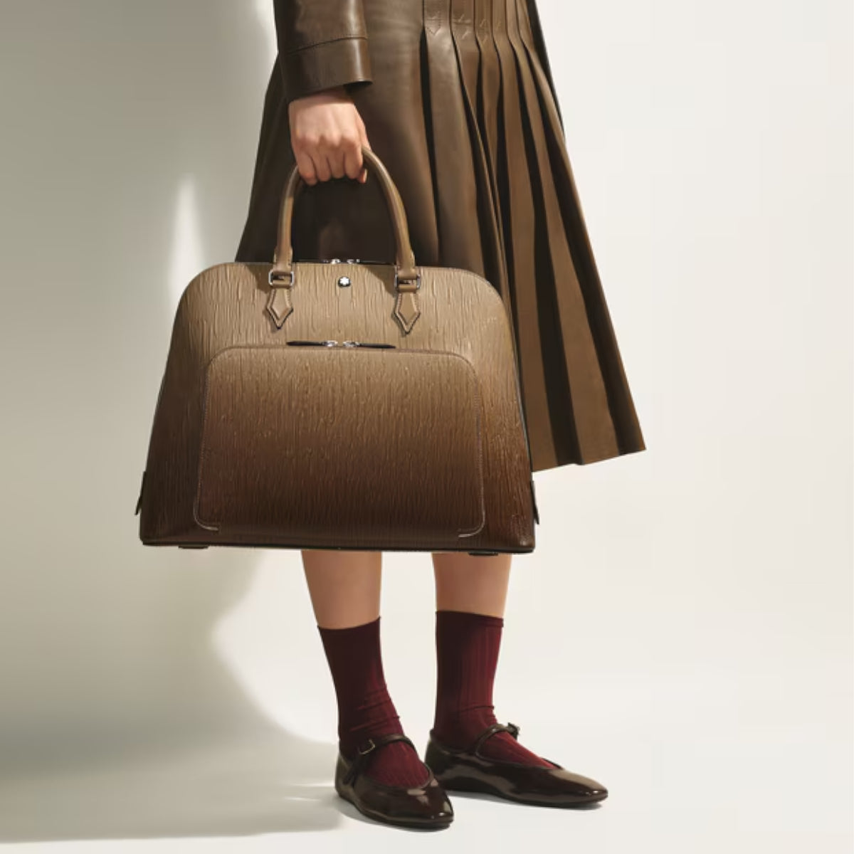 Sac à main de voyage Montblanc effet sfumato