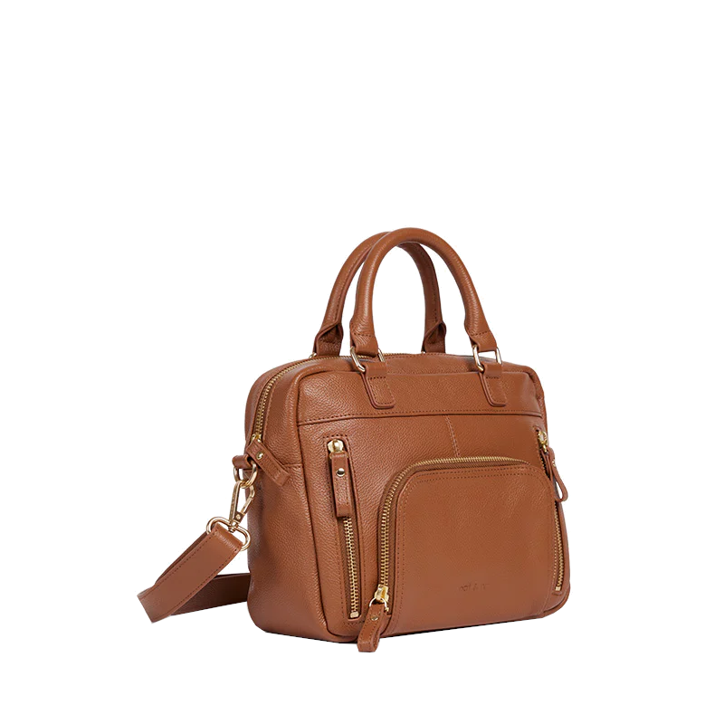 Sac à main en cuir grainé MINI MACY