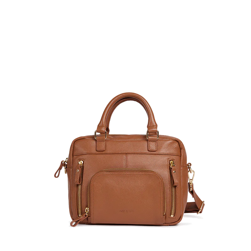 Sac à main en cuir grainé MINI MACY