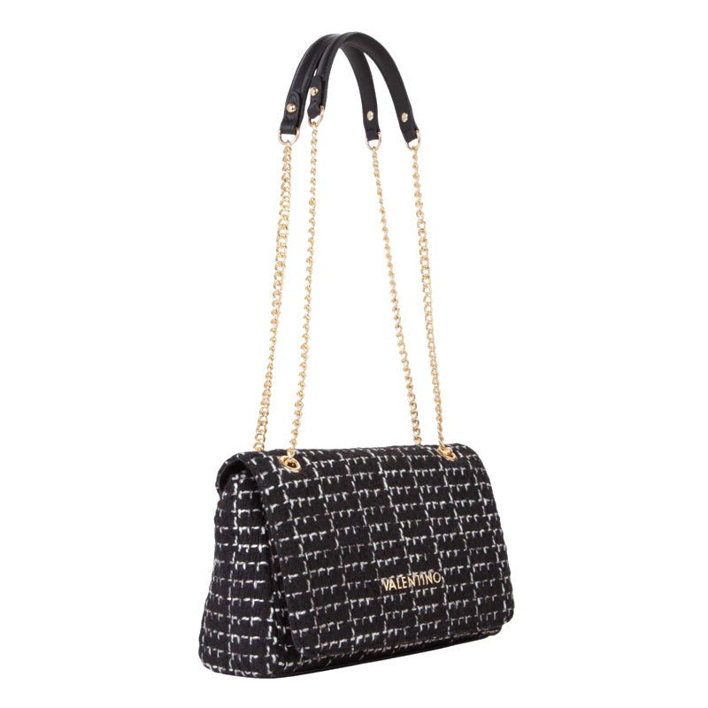 Sac à rabat en tweed Valentino