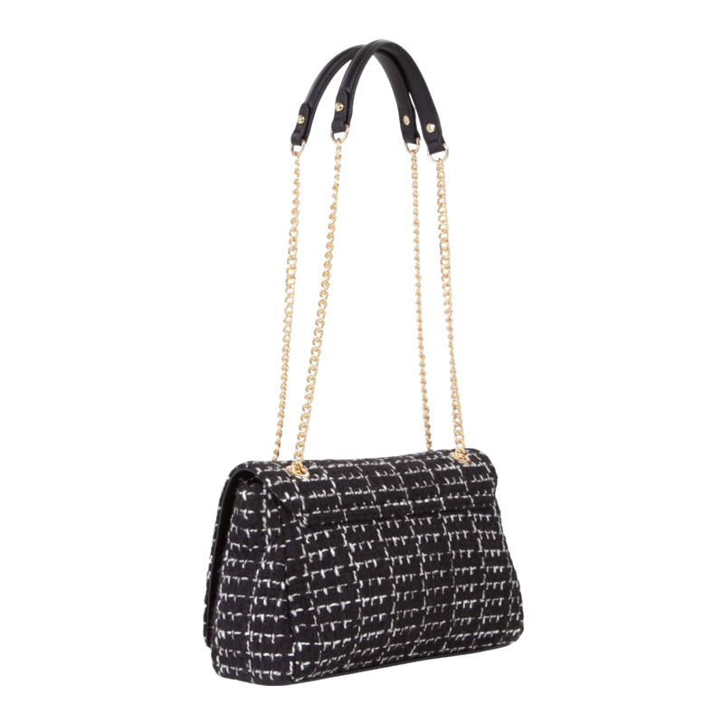 Sac à rabat en tweed Valentino
