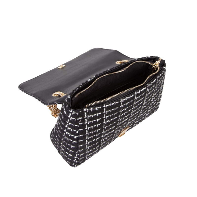 Sac à rabat en tweed Valentino
