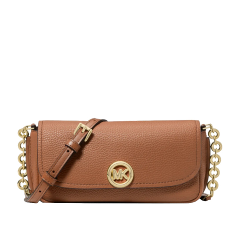 Sac bandoulière Nolita petit modèle en cuir grainé Michael Kors