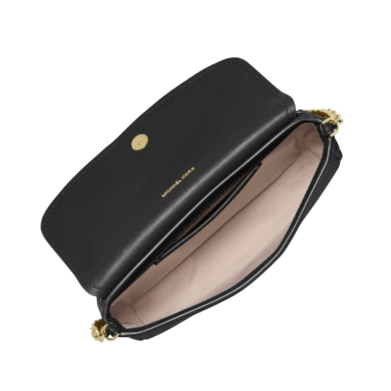 Sac bandoulière Nolita petit modèle en cuir grainé Michael Kors