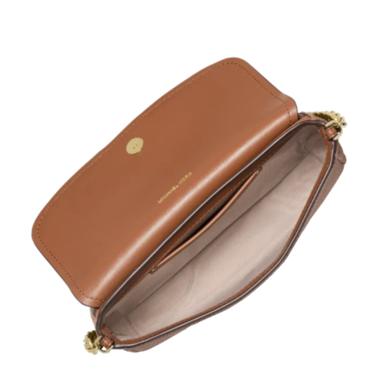 Sac bandoulière Nolita petit modèle en cuir grainé Michael Kors