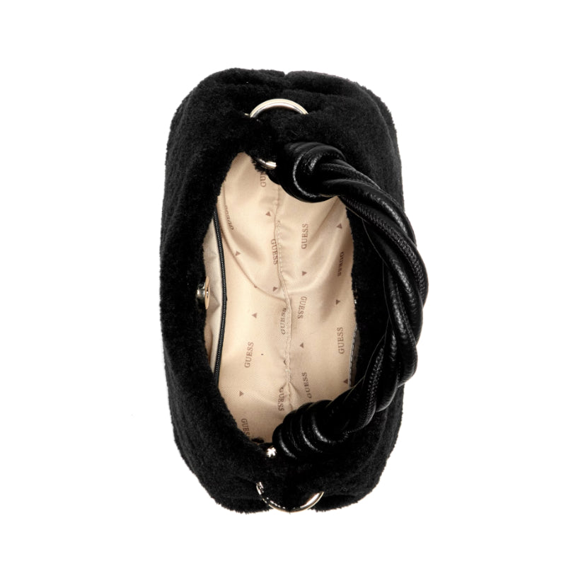 Sac bandoulière en fausse fourrure Shaida Guess