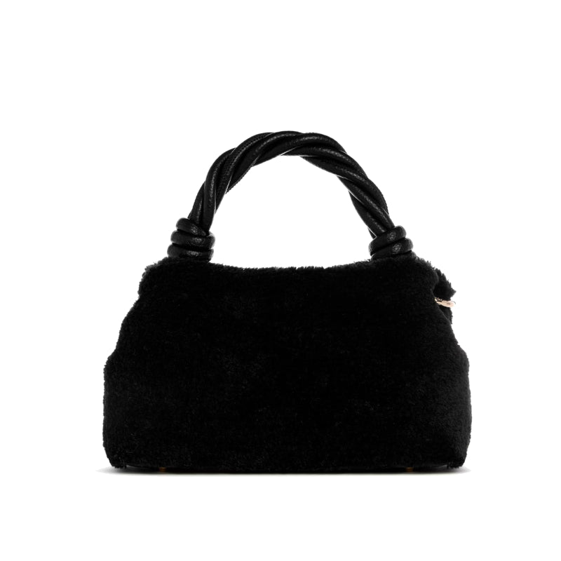 Sac bandoulière en fausse fourrure Shaida Guess