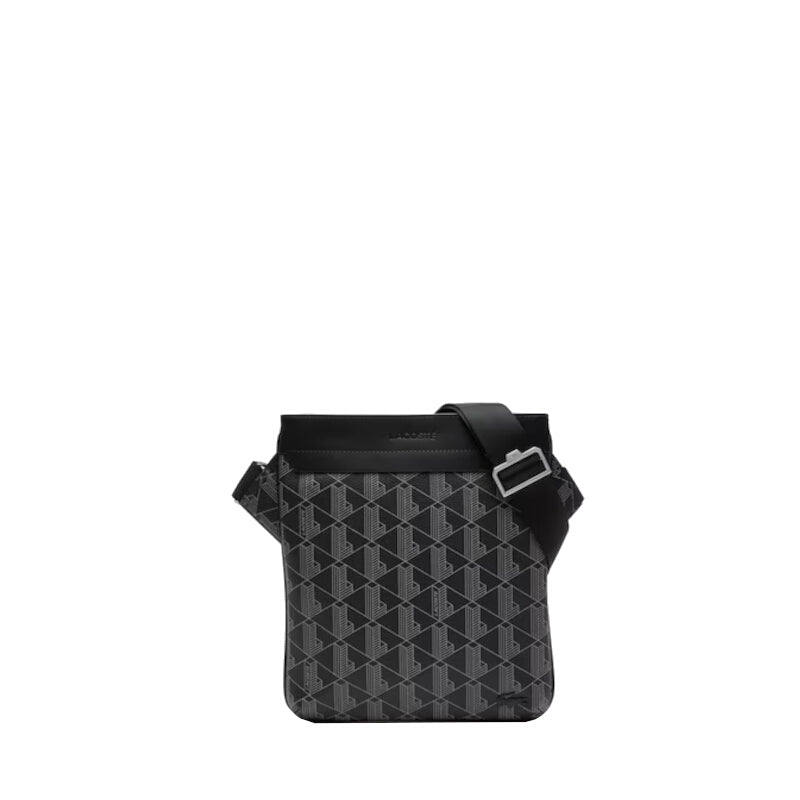 Sac bandoulière homme The Blend avec imprimé monogramme - Lacoste