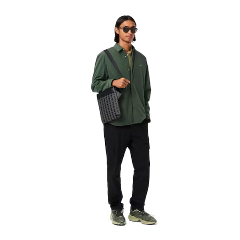 Sac bandoulière homme The Blend avec imprimé monogramme - Lacoste