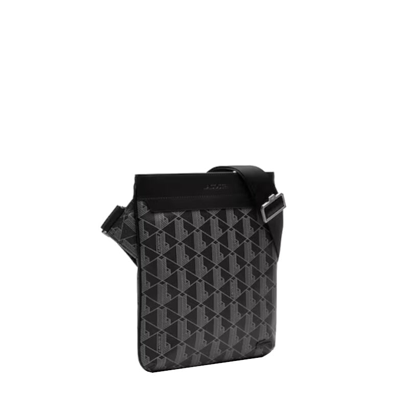 Sac bandoulière homme The Blend avec imprimé monogramme - Lacoste
