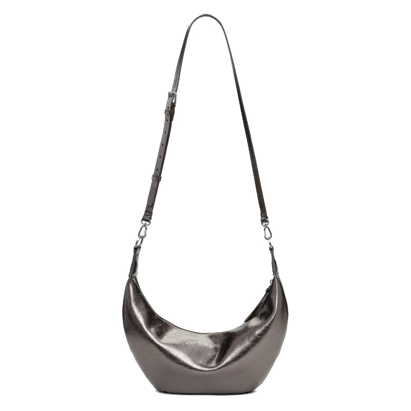 Sac bandoulière logo 3D métallisé moyen - Desigual